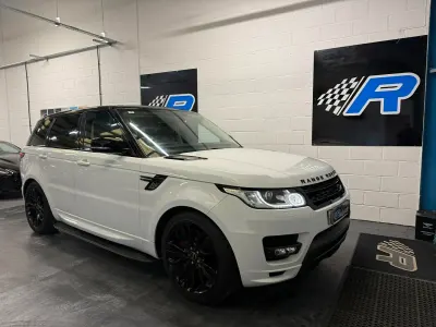 Begagnad Land Rover Range Rover Sport Autobiography Dynamic 300 HK (220 kW) 2016 Vit