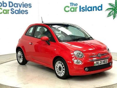 Pink Used 2021 Fiat 500 Lounge Hatchback | £9,150 (Fair price)