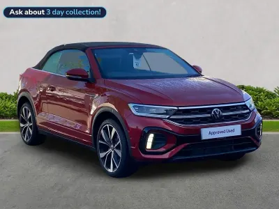 Neu VW T-Roc Cabriolet R-line 150 PS (110 kW) 2026 Schwarz Cabrio