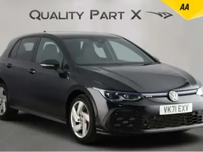 Used VW Golf VII GTE 204 HP (150 kW) 2021 Black Hatchback