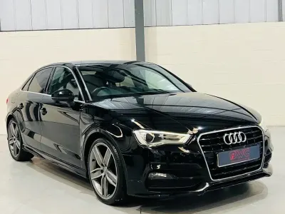 Usado Audi A3 S-Line 150 HP (110 kW) 2015 Preto Sedan