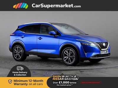 Blue Used 2022 Nissan Qashqai Tekna SUV | £19,197 (A bit pricey)