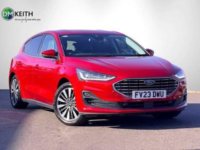 Używany Ford Focus Titanium X 2023 Czerwony Hatchback