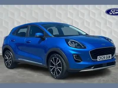 Used Ford Puma Titanium 125 HP (91 kW) 2024 Blue SUV
