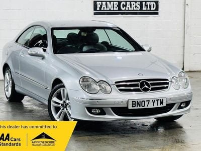 Used Mercedes CLK200 Avantgarde 2007 Silver Coupe