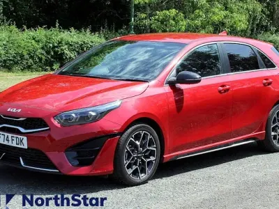 Used Kia Ceed GT-Line 140 HP (102 kW) 2024 Red Hatchback