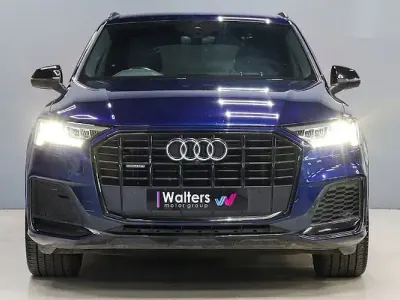 Used Audi Q7 Black Edition 286 HP (210 kW) 2020 Blue SUV