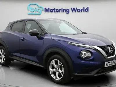 Used Nissan Juke N-Connecta 114 HP (83 kW) 2022 Blue SUV