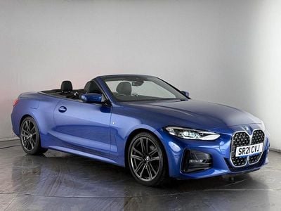 Blue Used 2021 BMW 420 M Sport Cabriolet | £24,350 (Good price)