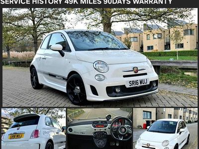 White Used 2016 Abarth 500 Custom Hatchback | £4,995 (Super price)