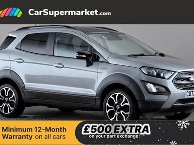 Silver Used 2022 Ford Ecosport Active SUV | £12,697 (Fair price)