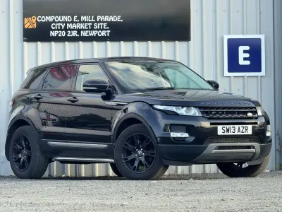 Used Land Rover Range Rover evoque Pure 190 HP (139 kW) 2013 Black SUV