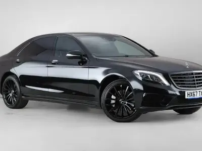 Used Mercedes S350 AMG line 258 HP (189 kW) 2017 Black Sedan