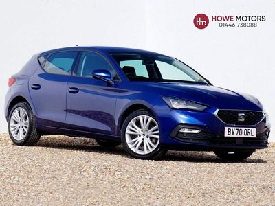 Used Seat Leon SE Dynamic 110 HP (80 kW) 2020 Blue Hatchback