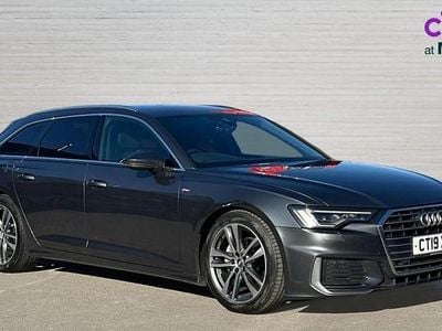 Used Audi A6 S-Line 204 HP (150 kW) 2019 Grey Estate