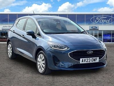 Usado Ford Fiesta Trend 2023 Azul Citadino