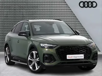 Used Audi Q5 Advanced 200 HP (147 kW) 2023 Green SUV