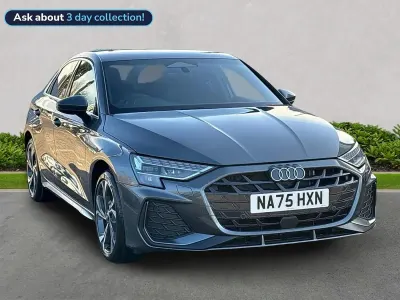 Used Audi A3 S-Line 150 HP (110 kW) 2025 Grey Sedan