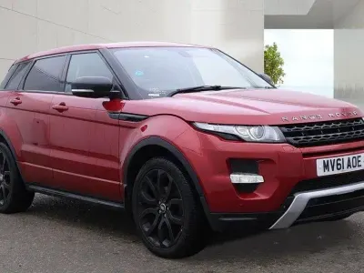 Used Land Rover Range Rover evoque Dynamic 2012 Red SUV