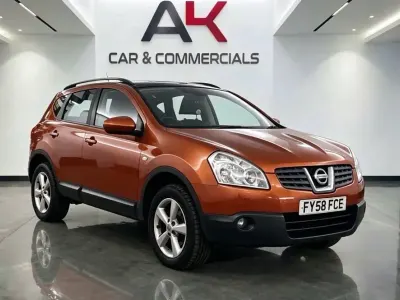 Used Nissan Qashqai Tekna 141 HP (103 kW) 2008 Orange SUV