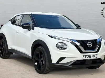 New Nissan Juke Tekna 114 HP (83 kW) 2026 Special solid  arctic white SUV