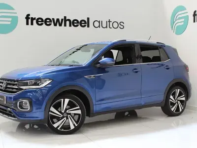 Used VW T-Cross R-line 110 HP (80 kW) 2021 Blue SUV