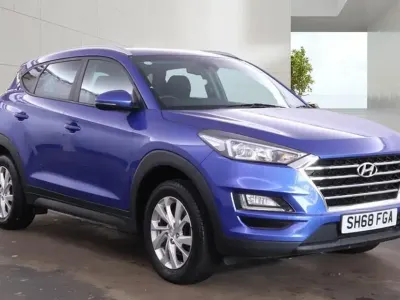Used Hyundai Tucson SE 136 HP (100 kW) 2018 Champion blue SUV