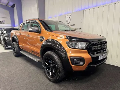 Used Ford Ranger Wildtrack 2020 Orange Pickup