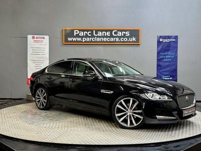 Black Used 2018 Jaguar XF Portfolio Sedan | £12,999 (A bit pricey)