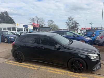 Used Mercedes A180 AMG line 2016 Black Hatchback