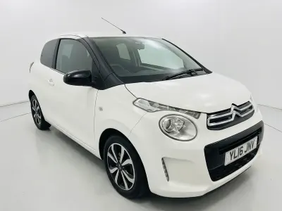 Used Citroën C1 Flair 82 HP (60 kW) 2016 White Hatchback