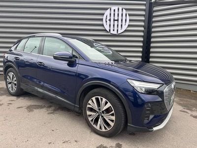 Used Audi Q4 e-tron Sport 125 kW (170 HP) 2022 Blue SUV