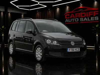 Used VW Touran S 105 HP (77 kW) 2012 Black MPV
