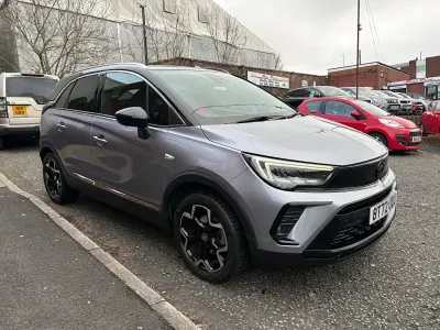 Used Vauxhall Crossland Ultimate 130 HP (95 kW) 2022 Grey SUV