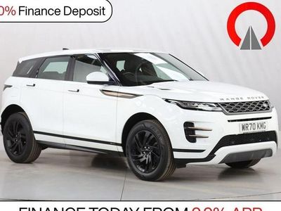 Used Land Rover Range Rover evoque R-Dynamic 150 HP (110 kW) 2020 White SUV
