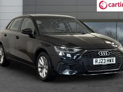 Used Audi A3 Sportback 110 HP (80 kW) 2023 Black Hatchback