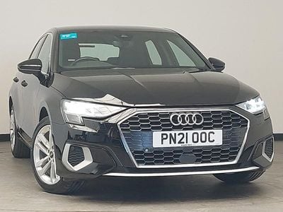 Used Audi A3 Sport 110 HP (80 kW) 2021 Black Sedan