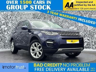 Used Land Rover Discovery Sport HSE 180 HP (132 kW) 2017 Blue SUV