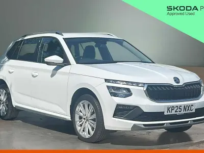 Used Skoda Kamiq SE L 116 HP (85 kW) 2025 Moon white metallic  SUV