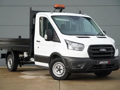 Used Ford Transit S 130 HP (95 kW) 2021 White Cabriolet