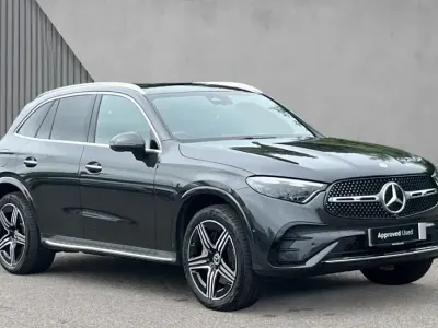 Used Mercedes GLC300e AMG line 313 HP (230 kW) 2025 Metallic paint graphite grey SUV