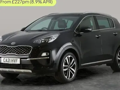 Used Kia Sportage 136 HP (100 kW) 2021 Black SUV