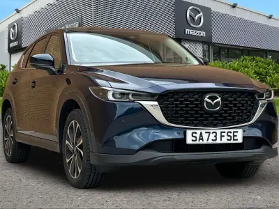 Używany Mazda CX-5 Exclusive-Line 165 KM (121 kW) 2023 Niebieski SUV