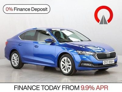 Used Skoda Octavia SE L 150 HP (110 kW) 2020 Blue Hatchback