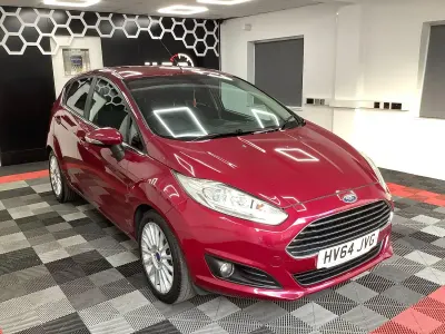 Used Ford Fiesta Titanium 2014 Red Hatchback