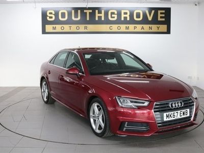 used Audi A4 Saloon (2017/67)S Line 2.0 TDI Ultra 190PS S Tronic auto 4d