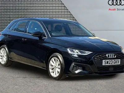 Used Audi A3 Sportback 110 HP (80 kW) 2023 Black Hatchback