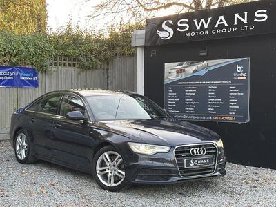 Blue Used 2014 Audi A6 S-Line Sedan | £7,495 (Fair price)