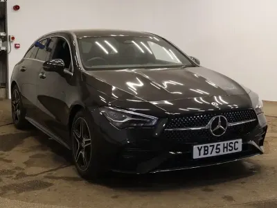 New Mercedes CLA200 Shooting Brake Executive 2026 Black Estate