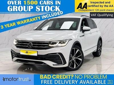 White Used 2021 VW Tiguan R-line SUV | £23,000 (Fair price)